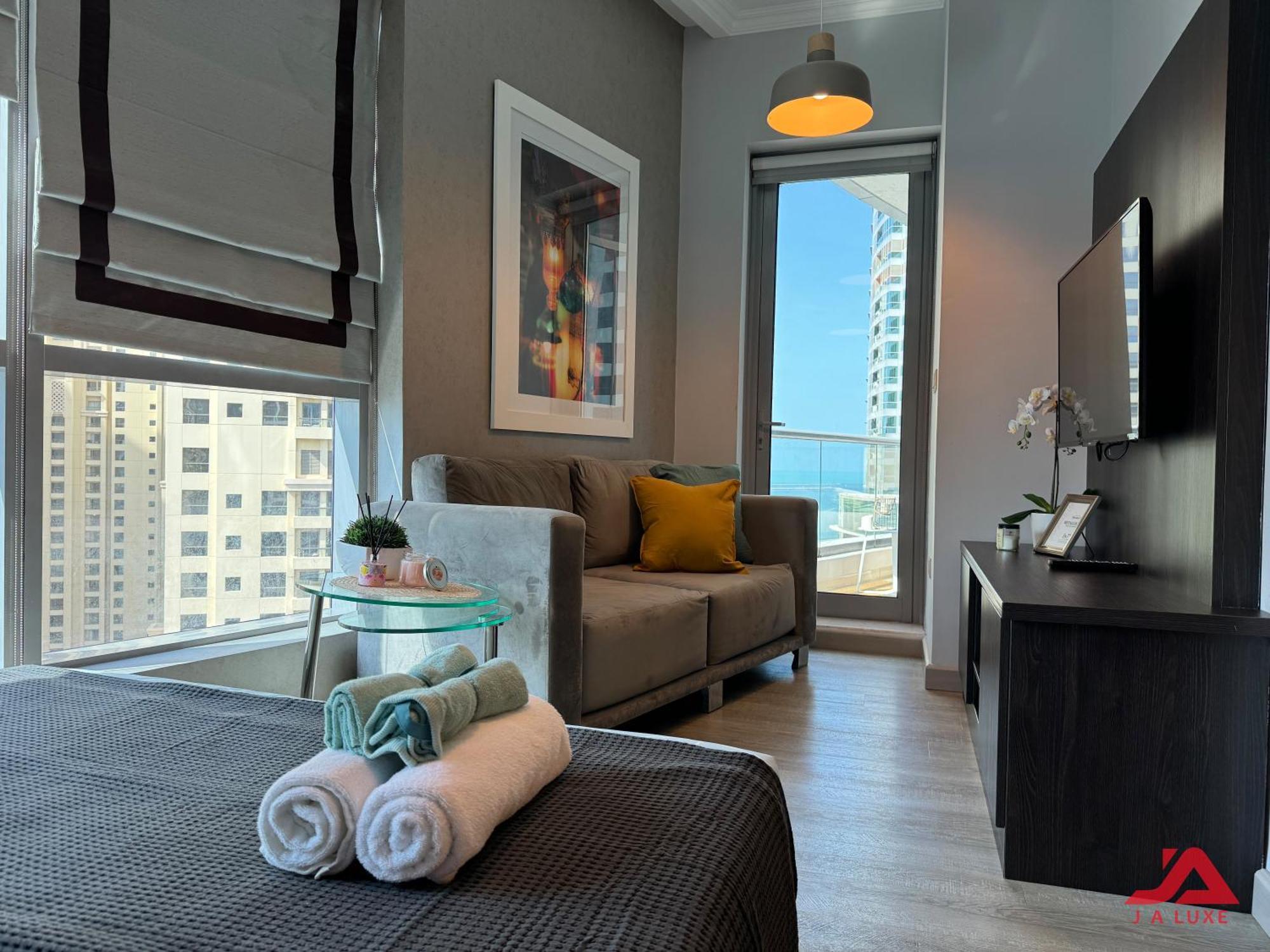 Cozy Marina & Sea View Apt In Bay Central Tower Dubai Marina With Modern Gym & Pool, Steps To Beach & Metro Exterior foto